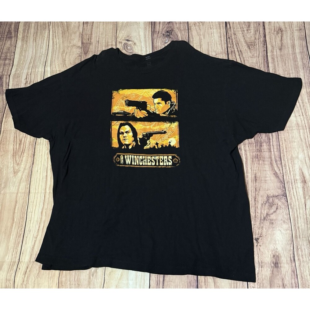 RIPT Apparel Supernatural Sam And Dean Winchester Graphic T Shirt Size 3XL XXXL